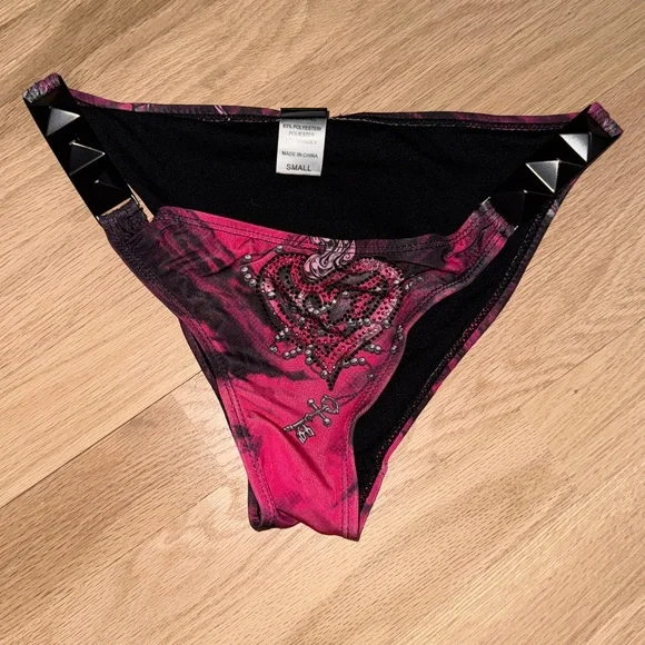 Y2K SINFUL by Affliction Judgment bikini bottom - Picture 2 of 3